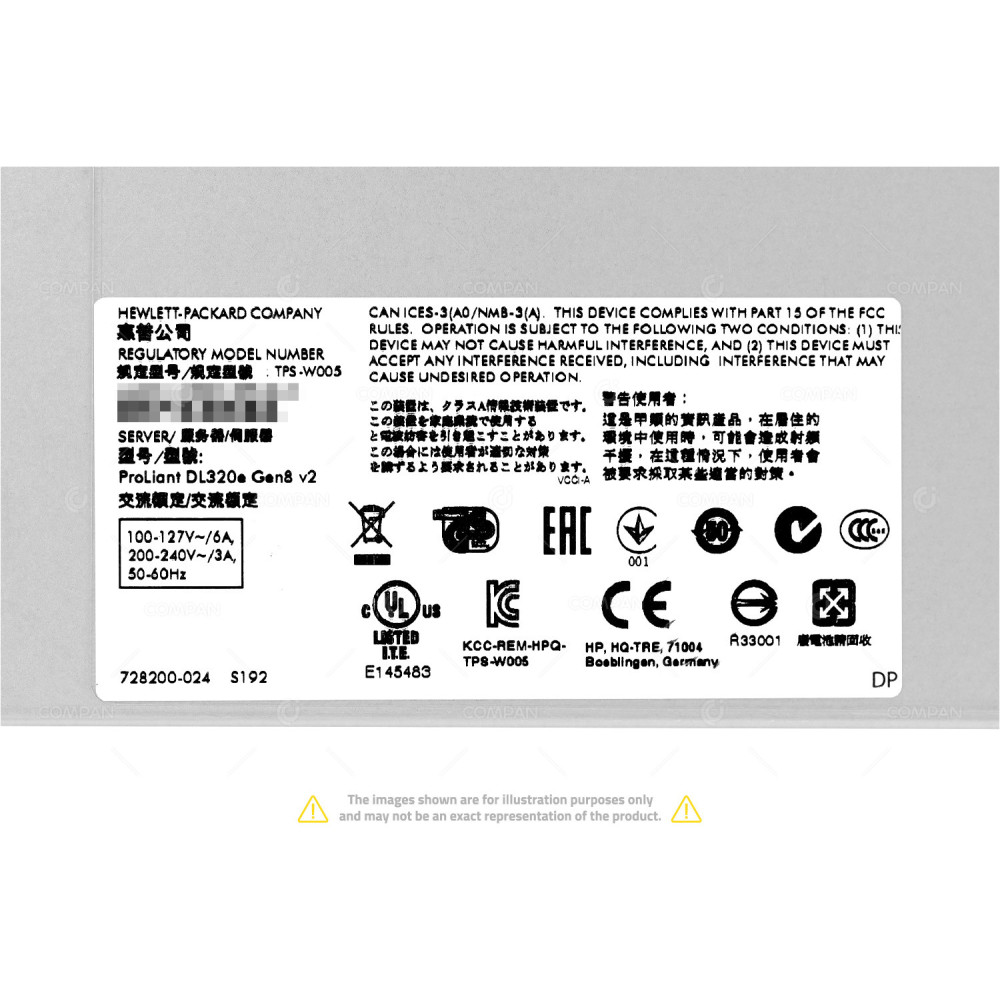 HPE Proliant DL320E G8 V2 4SFF Xeon E3-1265L V3 8GB RAM 2x300GB HDD 2x1.2TB HDD